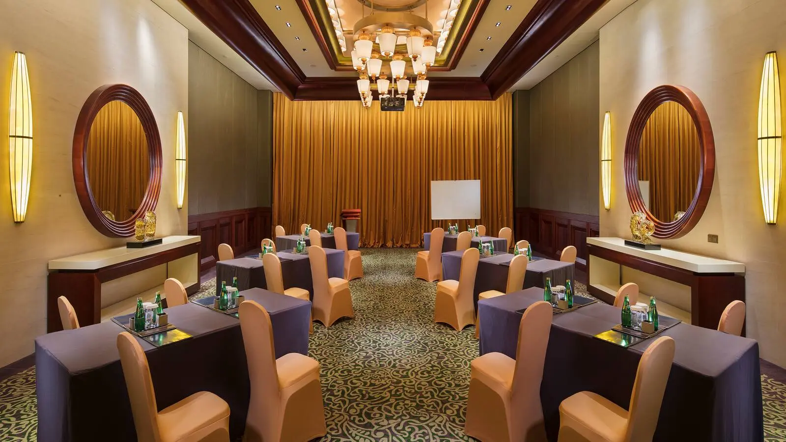 Conference meeting room at Hilton Qingdao Golden Beach